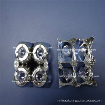 Vacuum Evaporating Plating Aluminum LED Light Cover